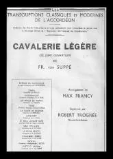 télécharger la partition d'accordéon Cavalerie légère (Arrangement Max Francy) au format PDF