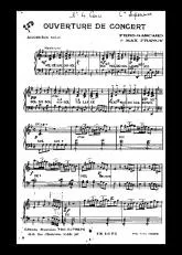 télécharger la partition d'accordéon Ouverture de concert au format PDF