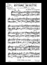 télécharger la partition d'accordéon Rythme Musette (Sur les motifs de la chanson de Roger Vaysse) (Valse) au format PDF