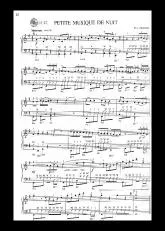 télécharger la partition d'accordéon Petite musique de nuit au format PDF