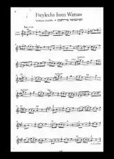 télécharger la partition d'accordéon Freylechs from Warsaw au format PDF