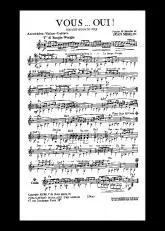 télécharger la partition d'accordéon Vous Oui (Boogie Woogie Fox) au format PDF