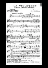 télécharger la partition d'accordéon La Violetera (Chanson de la Marchande de violettes) au format PDF