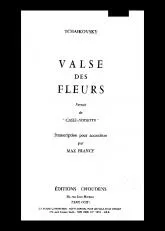 télécharger la partition d'accordéon Valse des fleurs (Extrait : Casse Noisette) (Arrangement : Max Francy) au format PDF