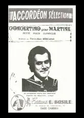 télécharger la partition d'accordéon Concertino pour Martine (Petite pièce classique) au format PDF