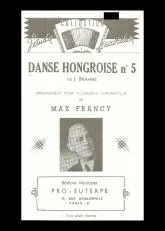 télécharger la partition d'accordéon Danse Hongroise n°5 (Arrangement Max Francy) au format PDF