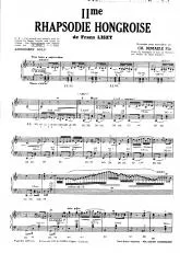 télécharger la partition d'accordéon IIème Rhapsodie Hongroise n°2 (Arrangement Charles Demaele Fils) au format PDF