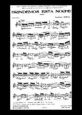 télécharger la partition d'accordéon Brindemos Esta Noche (Tango) au format PDF