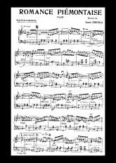 télécharger la partition d'accordéon Romance Piémontaise (Valse) au format PDF
