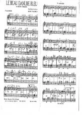 télécharger la partition d'accordéon Le beau danube bleu (Arrangement Max Francy) (1er Accordéon) au format PDF