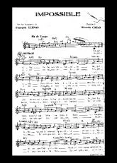 télécharger la partition d'accordéon Impossible (Tango) au format PDF