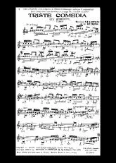 télécharger la partition d'accordéon Triste Comedia (Que m'importe) (Tango) au format PDF