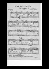 télécharger la partition d'accordéon Che bandonéon (Le crois tu) (Tango) au format PDF