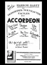 télécharger la partition d'accordéon Recueil 7 titres pour Accordéon au format PDF