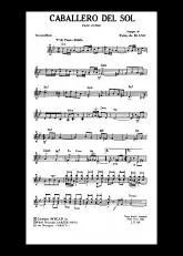 télécharger la partition d'accordéon Caballero del sol (Paso Doble) au format PDF