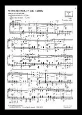 télécharger la partition d'accordéon Mademoiselle de Paris (Arrangement Ido Valli) au format PDF