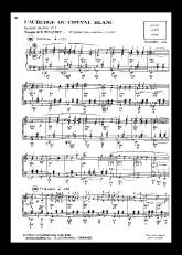 télécharger la partition d'accordéon L'auberge du cheval blanc (Fantaisie sélection n°1 et n°2) (Arrangement accordéon Ido Valli) au format PDF