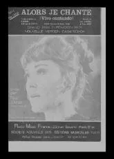 télécharger la partition d'accordéon Alors je chante (Vivo cantando) au format PDF
