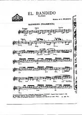 télécharger la partition d'accordéon El bandido (Tango) au format PDF