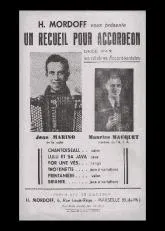 télécharger la partition d'accordéon Recueil pour Accordéon (6 Titres) au format PDF