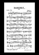 télécharger la partition d'accordéon Dansons (Boléro) au format PDF
