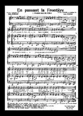 télécharger la partition d'accordéon En passant la frontière (Cuando sali de Cuba) (Chant : Richard Anthony) au format PDF