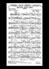 télécharger la partition d'accordéon Mira Que Eres Linda (Qu'elle était jolie) (Violon + Accordéon) au format PDF