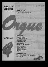 télécharger la partition d'accordéon Edition Spéciale : What'd I say how high the moon / Orgue (Volume 4) (15 Titres) au format PDF