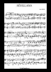 télécharger la partition d'accordéon Sévillana (Paso Doble) au format PDF