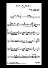 télécharger la partition d'accordéon Tango Bleu au format PDF