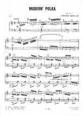 télécharger la partition d'accordéon Modern' polka au format PDF