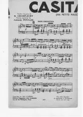télécharger la partition d'accordéon Casita mia (Ma petite maison) (Tango) au format PDF