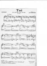 télécharger la partition d'accordéon Toi (Toi qui me fais rêver) (Tango) au format PDF