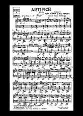 télécharger la partition d'accordéon Artifice (Polka) au format PDF