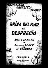 télécharger la partition d'accordéon Brisa del mar (Tango) au format PDF