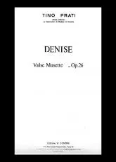 télécharger la partition d'accordéon Denise (Valse Musette) au format PDF