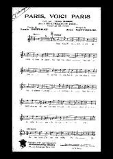télécharger la partition d'accordéon Paris voici Paris (Du film : Lumières de Paris) (Chant : Tino Rossi) au format PDF