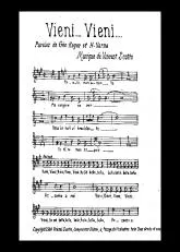 télécharger la partition d'accordéon Vieni Vieni (Chant : Tino Rossi) au format PDF