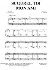 télécharger la partition d'accordéon Ségurel toi mon ami (Bourrée) au format PDF