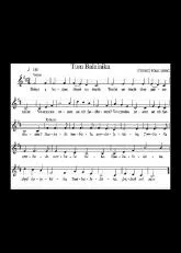 télécharger la partition d'accordéon Tum Balalaika au format PDF