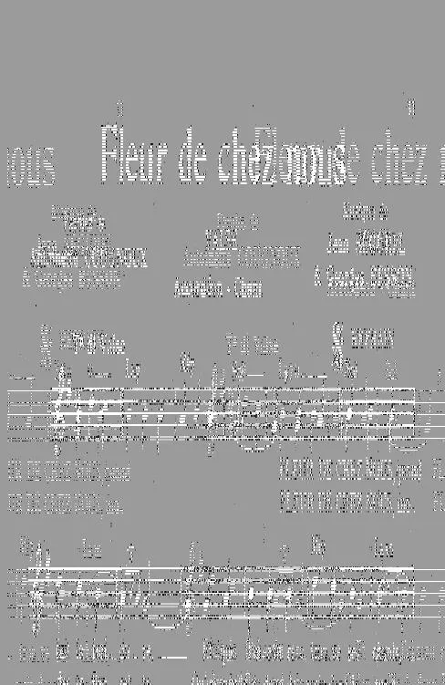 télécharger la partition d'accordéon Fleur de chez nous (Valse) au format PDF