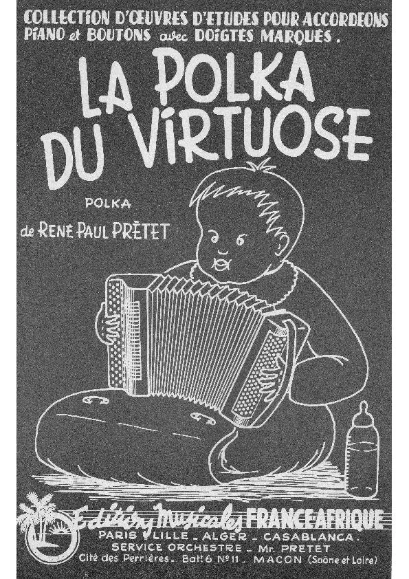 télécharger la partition d'accordéon La polka du virtuose au format PDF