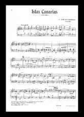 télécharger la partition d'accordéon Islas canarias (Les îles Canaries) (Paso doble) au format PDF