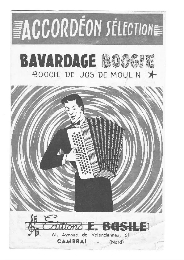 télécharger la partition d'accordéon Bavardage Boogie au format PDF