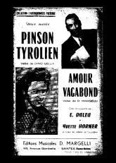 télécharger la partition d'accordéon Pinson Tyrolien (Valse Tyrolienne) au format PDF