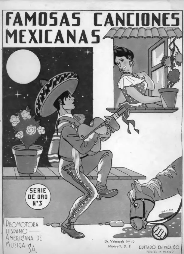 télécharger la partition d'accordéon Famosas canciones mexicanas No 3 au format PDF