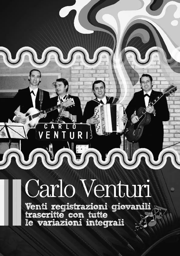 télécharger la partition d'accordéon Recueil Carlo Venturi (20 titres) au format PDF
