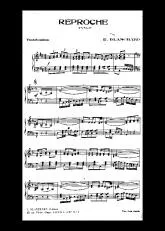 télécharger la partition d'accordéon Reproche (Tango Bandonéon) au format PDF