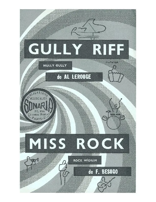 télécharger la partition d'accordéon Gully Riff (Orchestration Complète) (Hully Gully) au format PDF