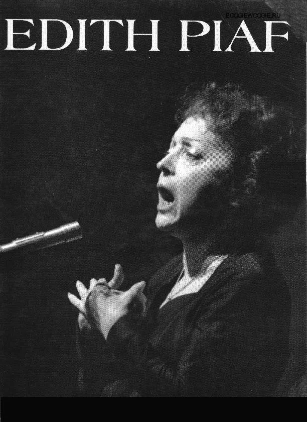 télécharger la partition d'accordéon Livre d'or : Edith Piaf (16 titres) au format PDF